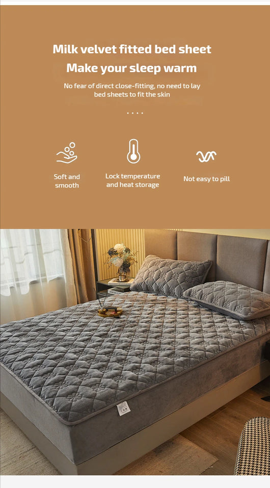 Sábana Ajustable de Algodón Suave Milk Plush - Image 17