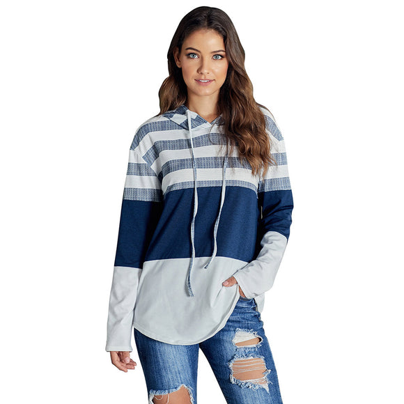 Sudadera con Capucha Estampada de Manga Larga
