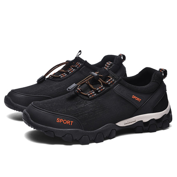 Botas de Senderismo Impermeables para Hombre - Lona Resistente y Casual
