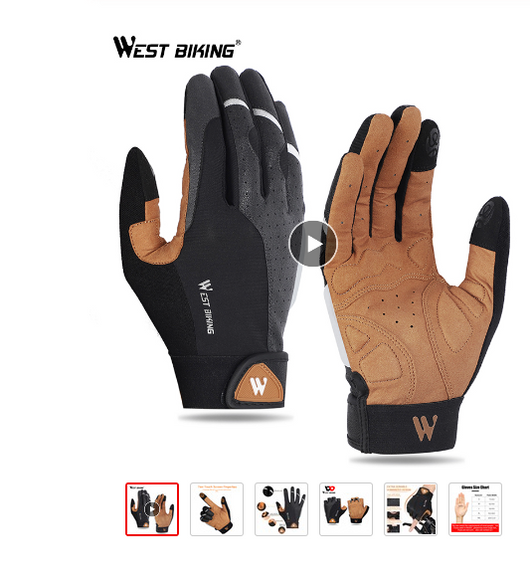Guantes de Ciclismo West Rider con Pantalla Táctil - Protección Todo Clima - Image 7