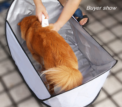 Babero Protector para Corte de Pelaje de Mascotas - Image 13