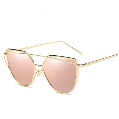 Gafas de Sol Vintage Doradas para Mujer - Image 15