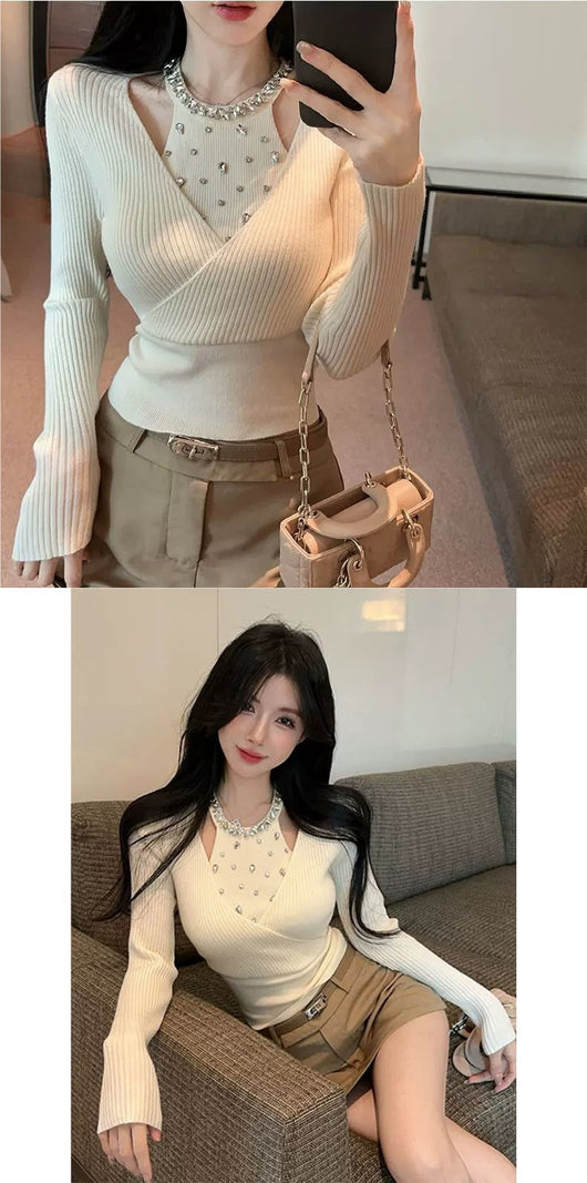 Top Halter Efecto Dos Piezas para Mujer - Image 8