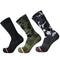 Calcetines de Ciclismo Camuflaje Verde Militar
