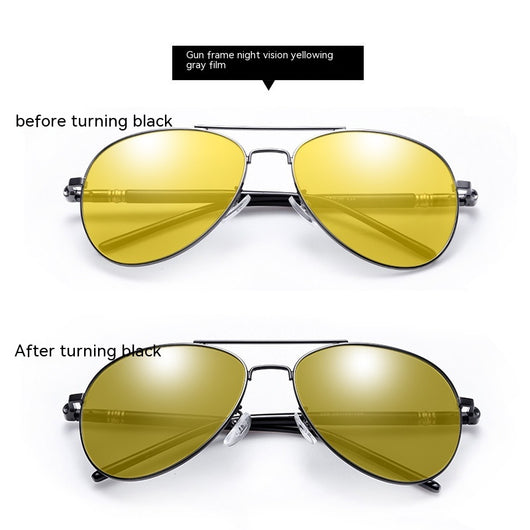 Gafas de Sol Polarizadas Fotocromáticas Aviador – Protección Día y Noche - Image 14