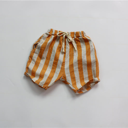 Pantalones Capri Rayados Holgados para Niñas - Image 10