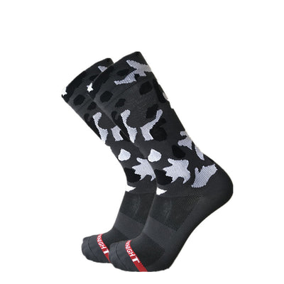 Calcetines de Ciclismo Camuflaje Verde Militar - Image 8