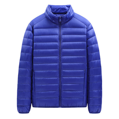 Chaqueta de Plumas Ligera para Hombre con Cuello Alto - Image 12
