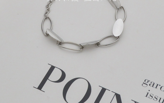 Pulsera de Conexión Oval - Diseño de Personalidad - Image 2