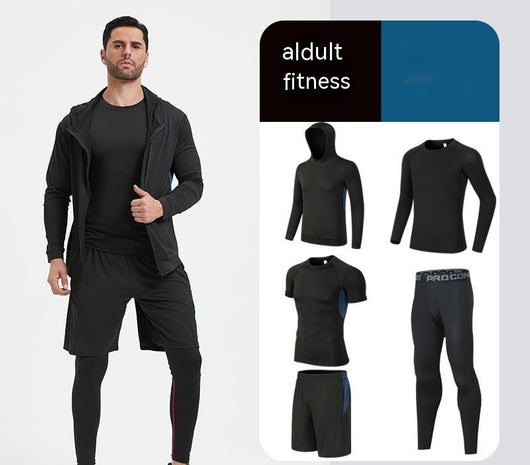 Conjunto Deportivo Completo para Correr - Mallas de 5 Piezas Secado Rápido Hombre - Image 11