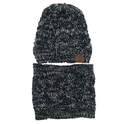 Gorro Tejido Multifuncional con Bufanda Integrada para Mujer - Protección Térmica Invierno - Image 3