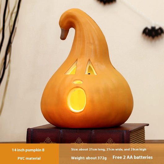 Linterna Decorativa de Calabaza Halloween para Escritorio - Image 5