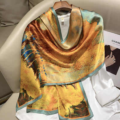 Pañuelo de Seda Hangzhou Premium Largo - Image 14