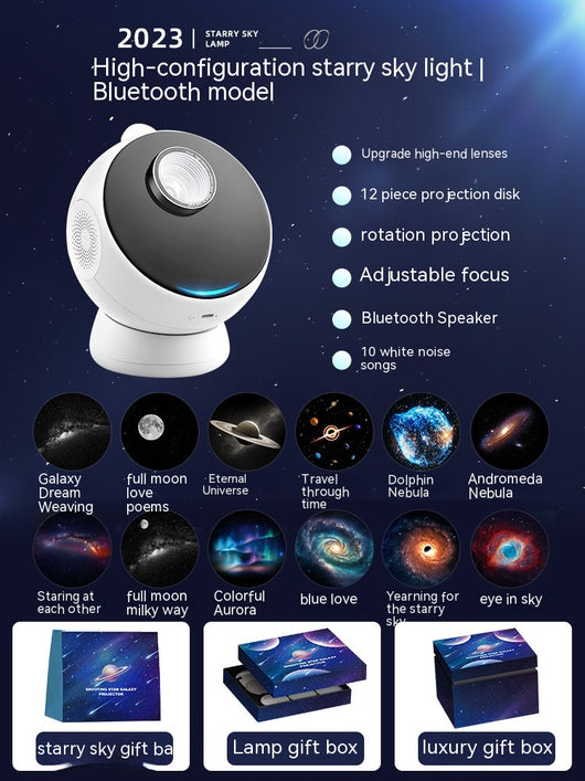 Proyector de Luz Estelar - Lámpara de Galaxia Ambientadora - Image 5