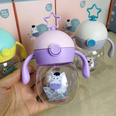 Vaso Infantil Antigolpes TRITAN Primavera-Verano con Pajita Ergonómica - Image 5