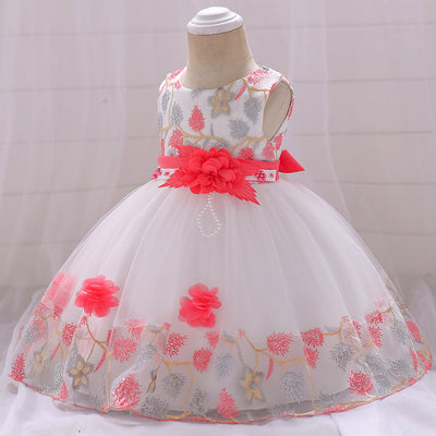 Vestido Princesa con Encaje a Juego de Colores - Image 15