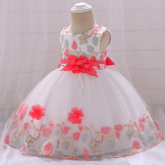 Vestido Princesa con Encaje a Juego de Colores - Image 15