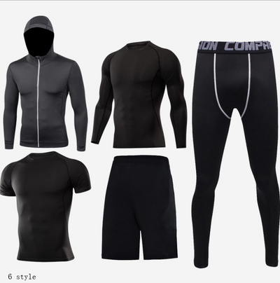 Conjunto de Ropa Deportiva para Baloncesto con Mallas Ajustadas - Image 9
