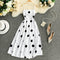 Vestido Vintage de Lunares para Verano con Tirantes