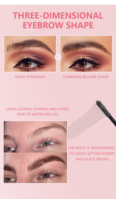 Crema Modeladora de Cejas Doble Punta - Incolora y Larga Duración - Image 10