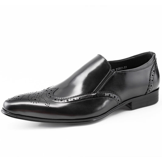 Zapatos de Cuero para Hombre con Punta Afilada - Estilo Ejecutivo