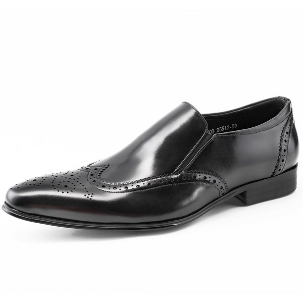 Zapatos de Cuero para Hombre con Punta Afilada - Estilo Ejecutivo