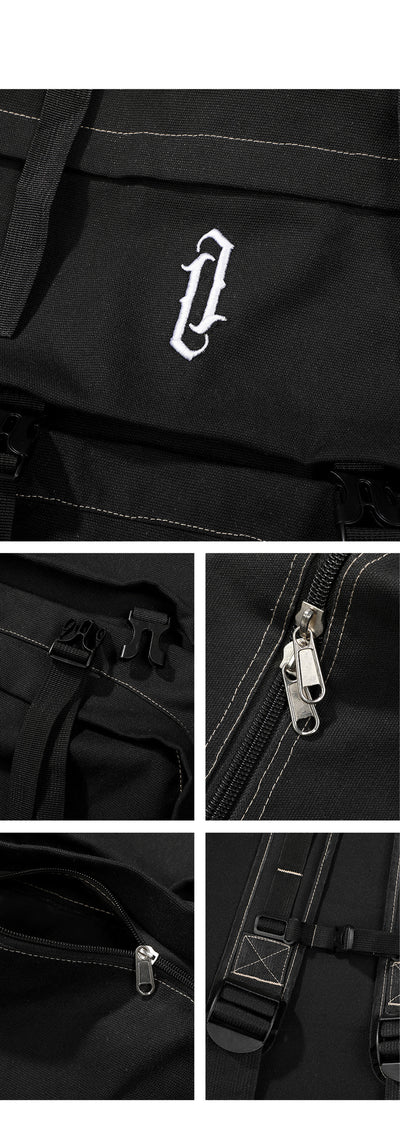 Mochila de Lona Grande para Viajes - Backpack Casual para Hombres - Image 12