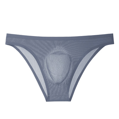 Calzoncillos de Seda de Hielo Translúcidos Ultra Delgados sin Costuras para Hombre - Image 7