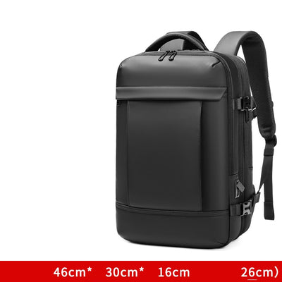 Mochila de Viaje Expandible Impermeable con Gran Capacidad para Hombre - Image 8