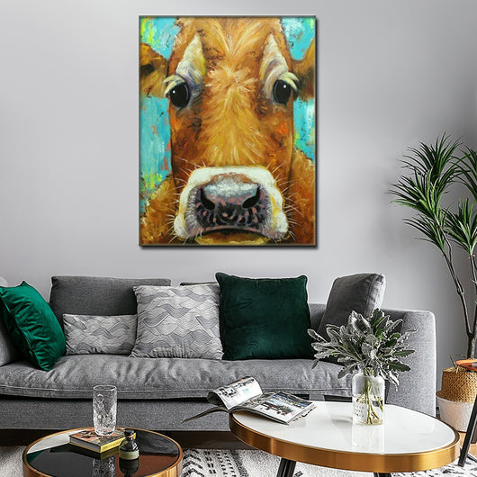 Lámina Decorativa Vaca Artística para Pared - Image 7