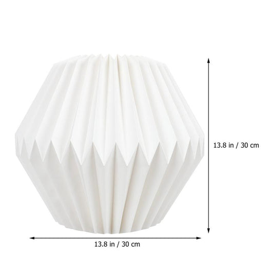 Lámpara Colgante Origami con Pantalla Decorativa de Papel - Image 8