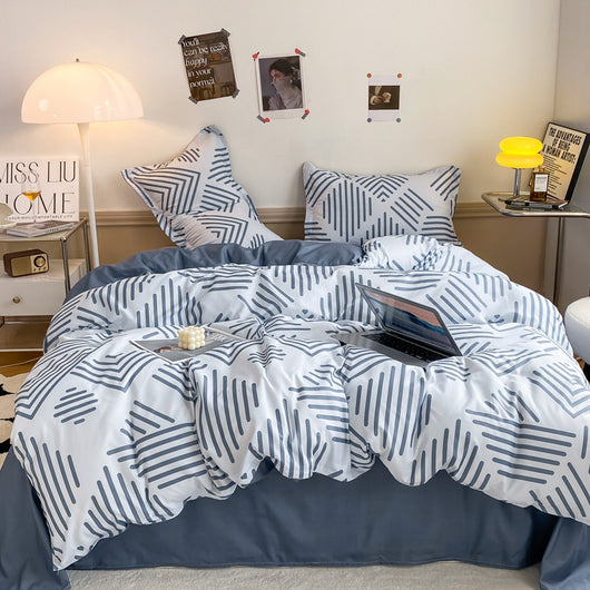 Funda Nórdica de Algodón Lavado para Cama Doble - Image 48