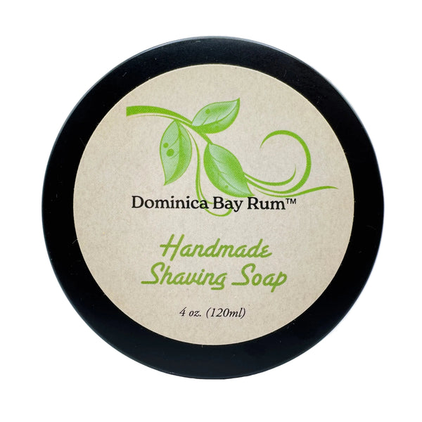 Dominica Bay Rum Handmade Shaving Soap 4 Oz