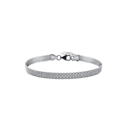 Pulsera de Plata S925 Cadena Ancha Efecto Frío para Mujer - Image 5