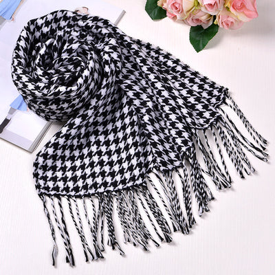 Bufanda Escocesa de Invierno Estilo Británico - Image 24