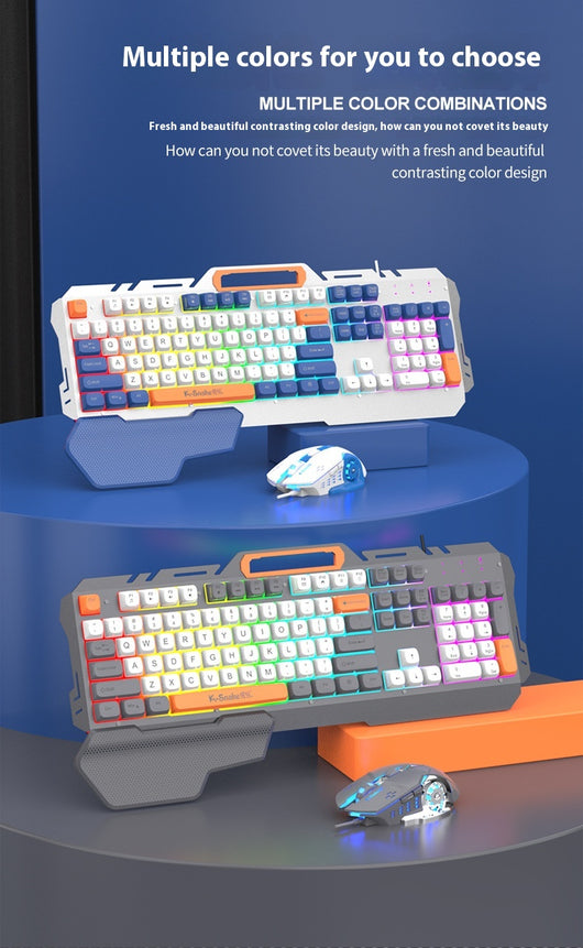 Kit Gamer Coordinado: Teclado, Mouse y Mousepad a Juego - Image 15