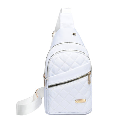 Bolsa Crossbody Acolchada para Mujer - Diseño Rombo Elegante - Image 6