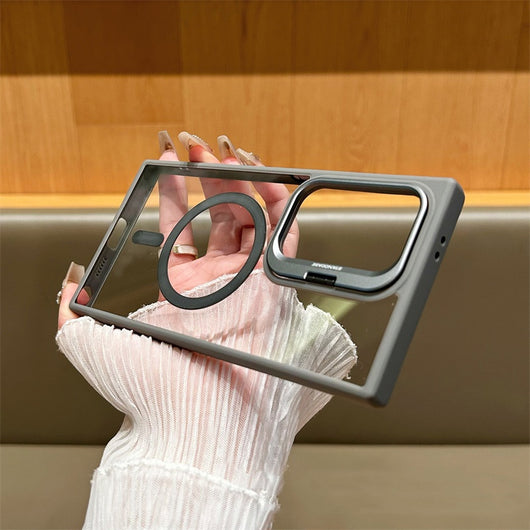 Funda Protectora Magnética con Soporte para Lentes - Transparente - Image 6