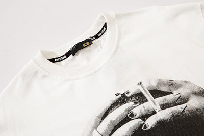 Camiseta Manga Larga Estampado High Street para Hombre y Mujer - Image 6