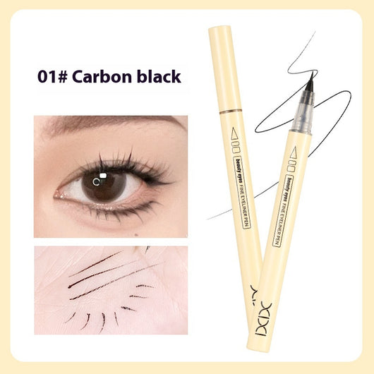 Delineador Ultrafino Impermeable Sin Transferencia - Maquillaje Profesional - Image 6