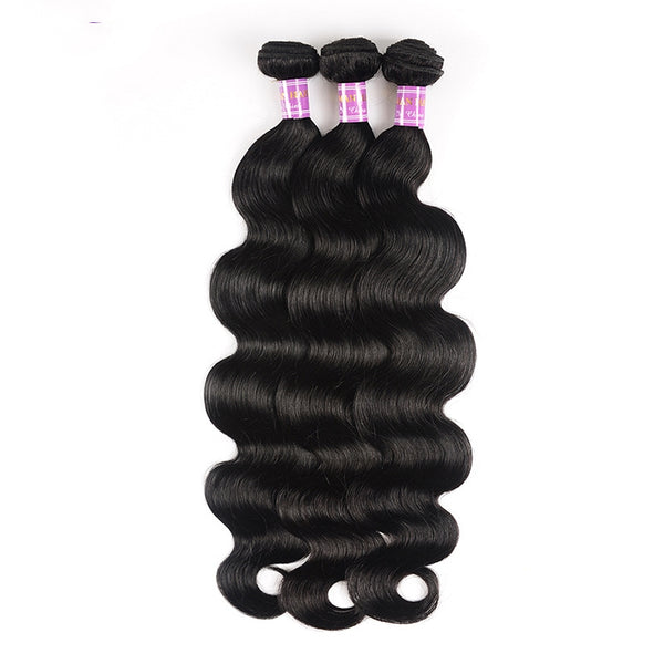Peluca de Cabello Humano con Flequillo Cortina