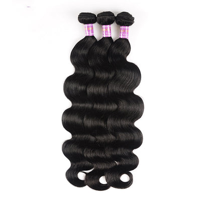 Peluca de Cabello Humano con Flequillo Cortina - Image 2