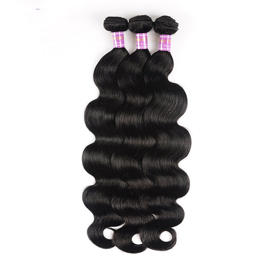 Peluca de Cabello Humano con Flequillo Cortina - Image 2