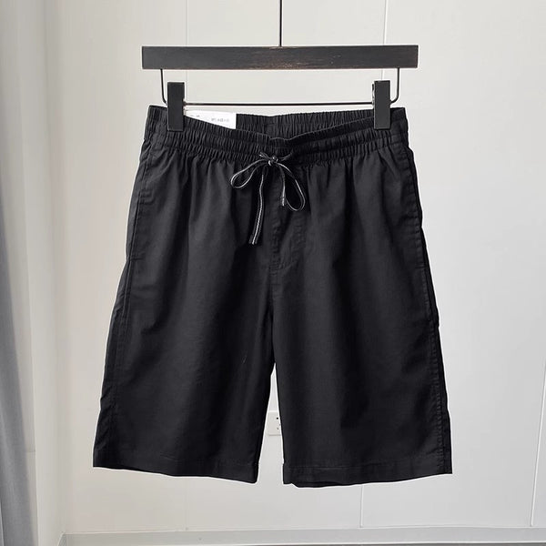 Pantalones Cortos Casuales de Algodón Puro con Cintura Elástica para Hombre - Image 6