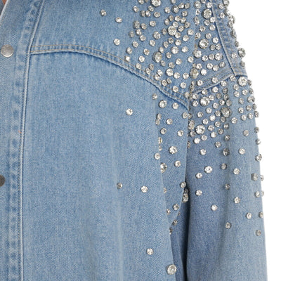 Chaqueta Camisa Denim Lavado Irregular Oversize - Image 6