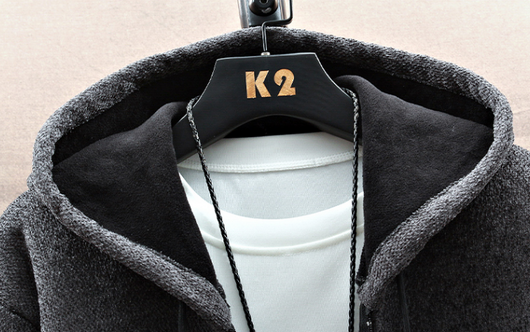 Cardigan Hoodie Acolchado de Terciopelo para Hombre - Image 6