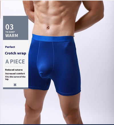 Bóxers Largos Transpirables con Malla para Hombre - Comodidad Deportiva - Image 12