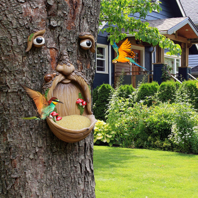 Decoración de Jardín Pascual con Árbol Hongo Sonriente - Image 14