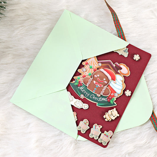 Kit de Tarjetas Navideñas Personalizadas DIY con Diseños Infantiles - Image 16