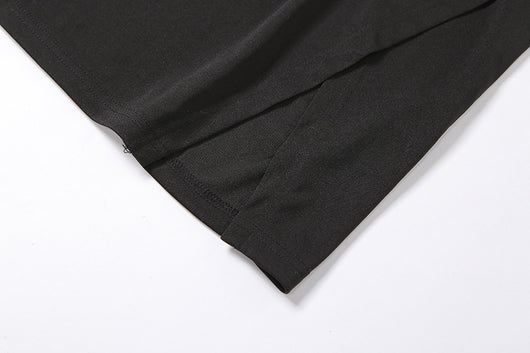 Vestido Largo Asimétrico de Un Hombro Ajustado con Abertura Lateral - Image 19